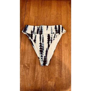 Forever 21 Black & White Bathing Suit Bottoms Womens SZ S new